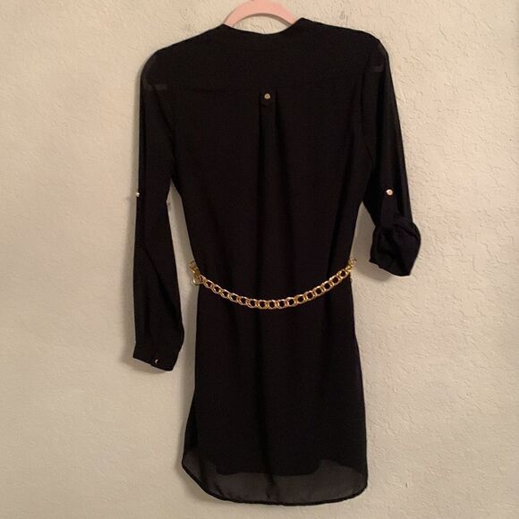 Love Culture Brown Mini Dress Tunic Size M - Picture 2 of 14